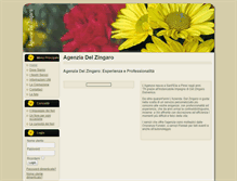 Tablet Screenshot of delzingaro.com